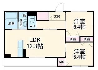 Blooming Stage【3階】の間取り