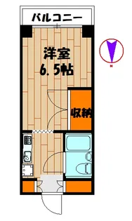 東京都世田谷区北沢3【マンション】の間取り