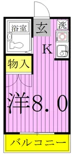 オーキスビル【3階】の間取り