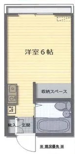 日新ハイツA棟【1階】の間取り