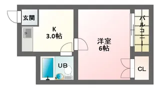 メゾンソフィア【5階】の間取り
