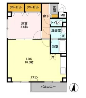 ARAKISS PLAZA【3階】の間取り