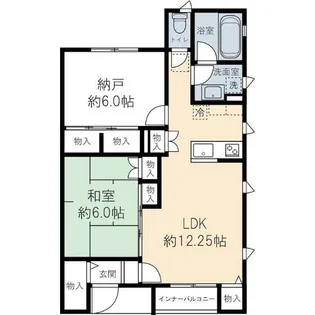 東京都江戸川区篠崎町6【アパート】の間取り