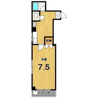 リヴェール大徳寺【3階】の間取り