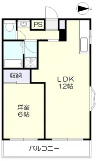 アビタシオン扇【3階】の間取り
