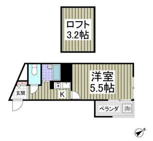 三春台エクセル【2階】の間取り