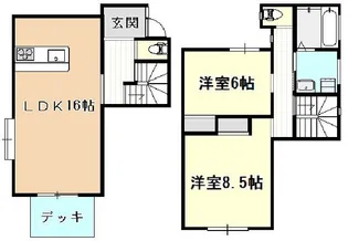 静岡県浜松市中央区蜆塚1【一戸建】の間取り