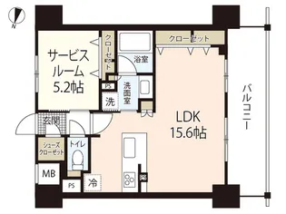 プレサンスロジェ広島駅南【3階】の間取り