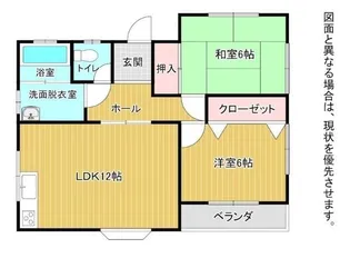 レゼンド恵1.2.3【2階】の間取り