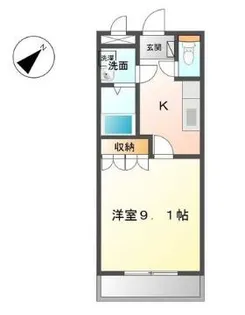 ファイングレース【1階】の間取り