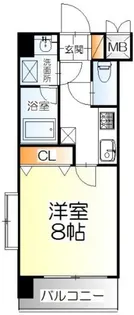 しゃとれ山手町【2階】の間取り