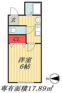千葉県市川市市川1【マンション】の間取り