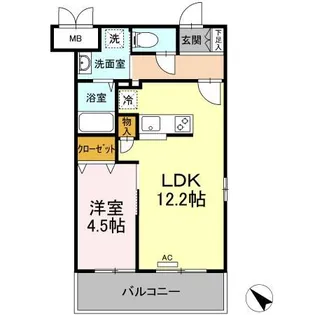 Casa Felice【1階】の間取り