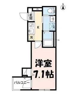 埼玉県さいたま市北区日進町2【アパート】の間取り