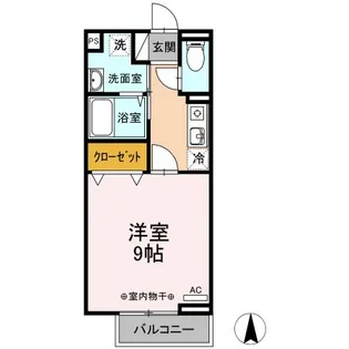 アヴェニール【2階】の間取り