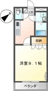 サンコートひうち【2階】の間取り