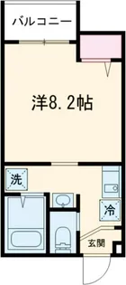 MELDIA東青梅【2階】の間取り