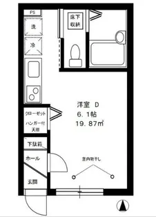 プリムローズ【1階】の間取り