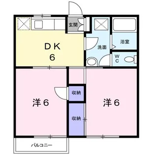 B.Bridge I棟【2階】の間取り