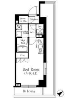 セレサ市川行徳【2階】の間取り