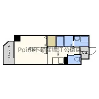 大阪府大阪市天王寺区玉造本町【マンション】の間取り