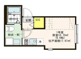ポルージュ小岩【3階】の間取り