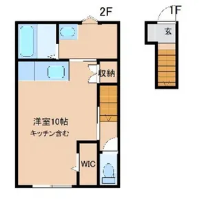 INTEGRAL BRUGGE【2階】の間取り