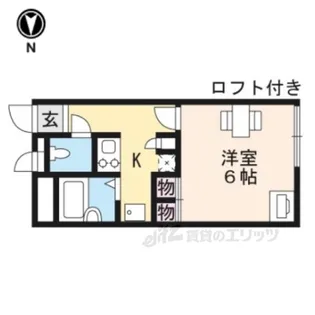 レオパレス妙法寺【2階】の間取り