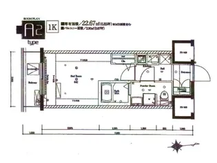 埼玉県川口市西川口1【マンション】の間取り