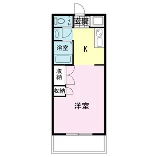 エムステージ伊山【2階】の間取り