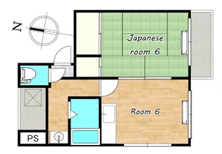 ハウスシャンテ【3階】の間取り