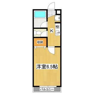 ジョリーパレス【2階】の間取り