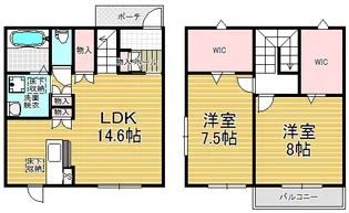 APT Cuoreの間取り