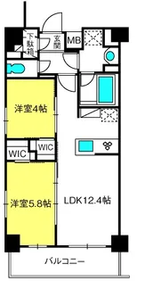 S-RESIDENCE東浦和agua【1階】の間取り