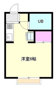 ハイツリベルテ【2階】の間取り