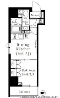 ルフォンプログレ文京湯島【5階】の間取り