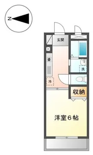 ハッピーヴィレッジ【2階】の間取り
