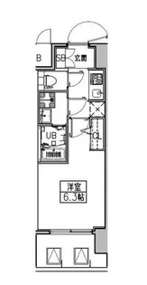 S-RESIDENCE城東SEVER【11階】の間取り
