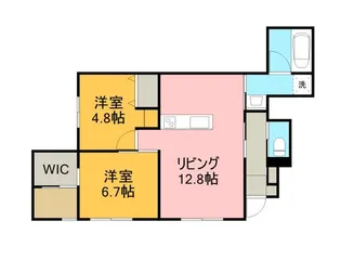 ピースロード(PEACE ROAD)【1階】の間取り