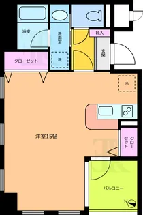 エクセルコート【2階】の間取り