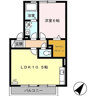 グランドメゾン西脇【2階】の間取り