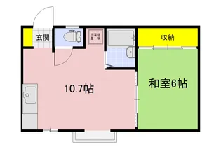 ENハイツ【2階】の間取り