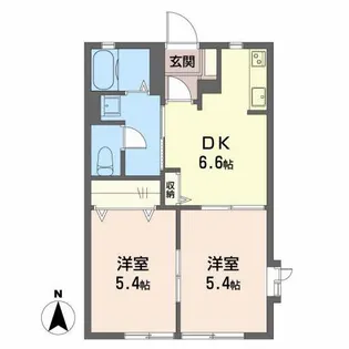ぼんじょるの【1階】の間取り