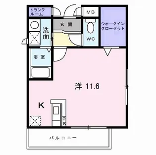 ヴィオラ【1階】の間取り