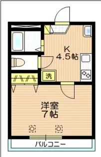 サクラソウ戸田【2階】の間取り