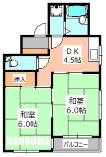 山本屋ビル【6階】の間取り