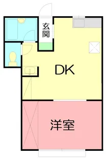 諏訪町アーバンハウス B棟【1階】の間取り
