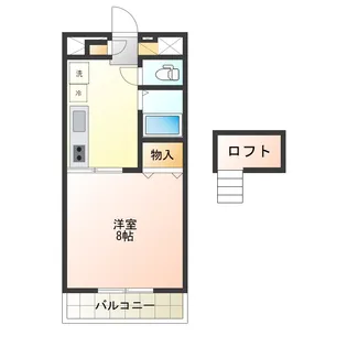 ラ・フランスマンション本町【5階】の間取り