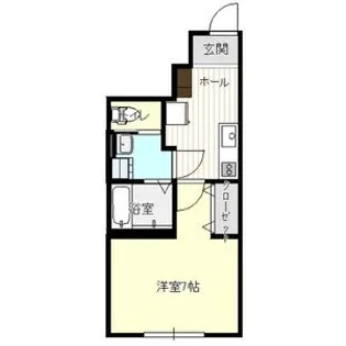 フェリス上田【1階】の間取り