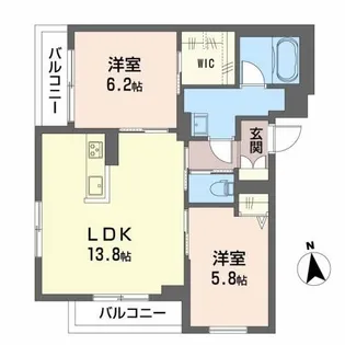アンダール ソウ【3階】の間取り